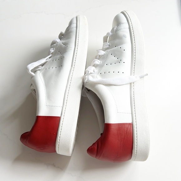 Vince Leather Sneakers - Picture 7 of 11
